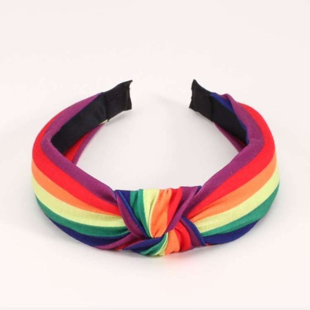 SHEIN Rainbow Headband